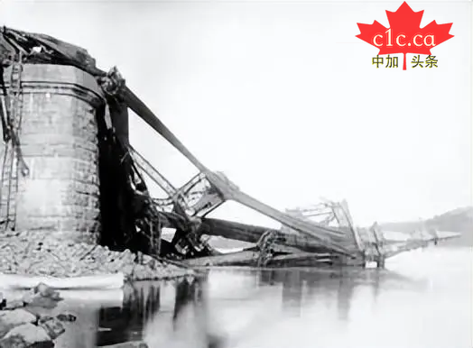 历史上  魁北克大桥 倒塌事件